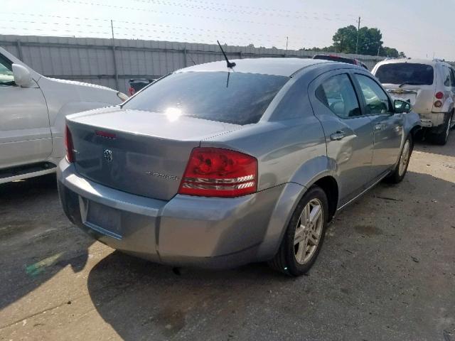 1B3CC1FB5AN191813 - 2010 DODGE AVENGER EX GRAY photo 4