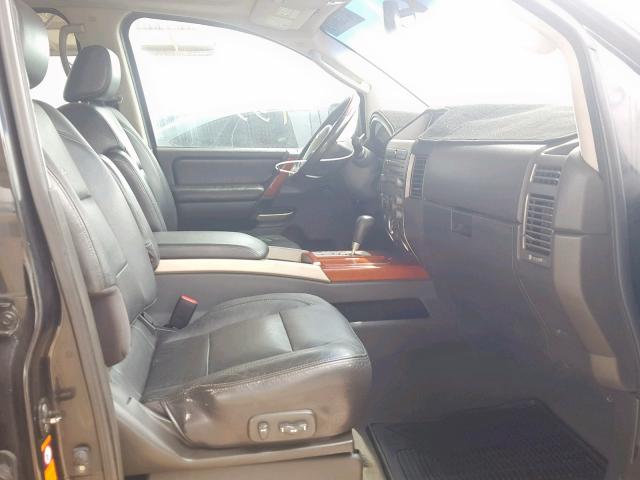 5N3AA08A07N800571 - 2007 INFINITI QX56 BLACK photo 5