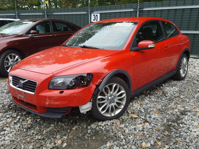 YV1MK672792145506 - 2009 VOLVO C30 T5 RED photo 2