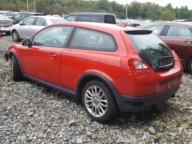 YV1MK672792145506 - 2009 VOLVO C30 T5 RED photo 3