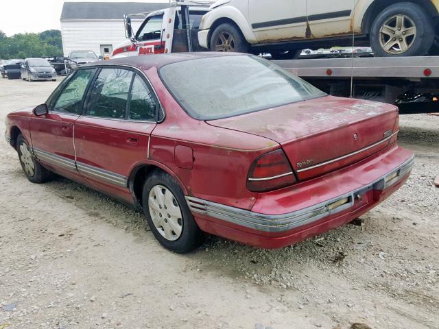 1G3HN52K4S4808041 - 1995 OLDSMOBILE 88 ROYALE RED photo 3