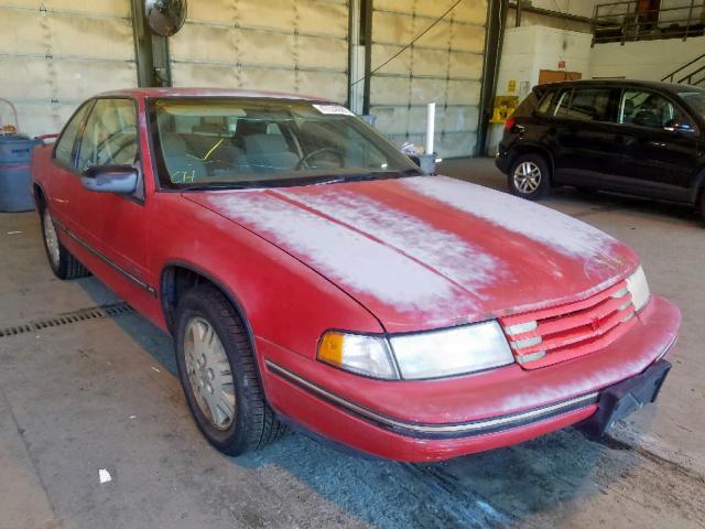 2G1WN14T4N9256539 - 1992 CHEVROLET LUMINA EUR RED photo 1