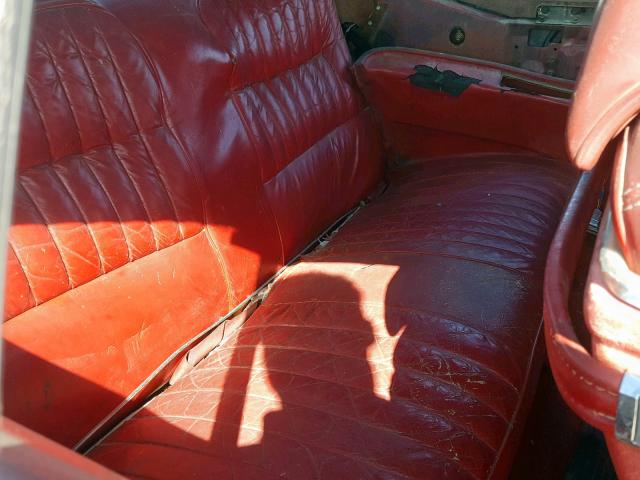 6L67S3Q442205 - 1973 CADILLAC ELDORADO MAROON photo 6