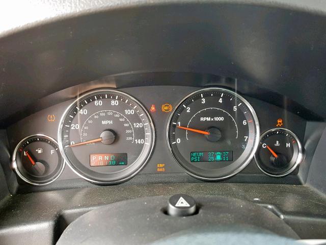 1J8HH582X7C673118 - 2007 JEEP COMMANDER BLUE photo 8