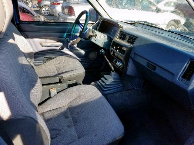 1N6SD11S2MC346443 - 1991 NISSAN TRUCK SHOR BLUE photo 5