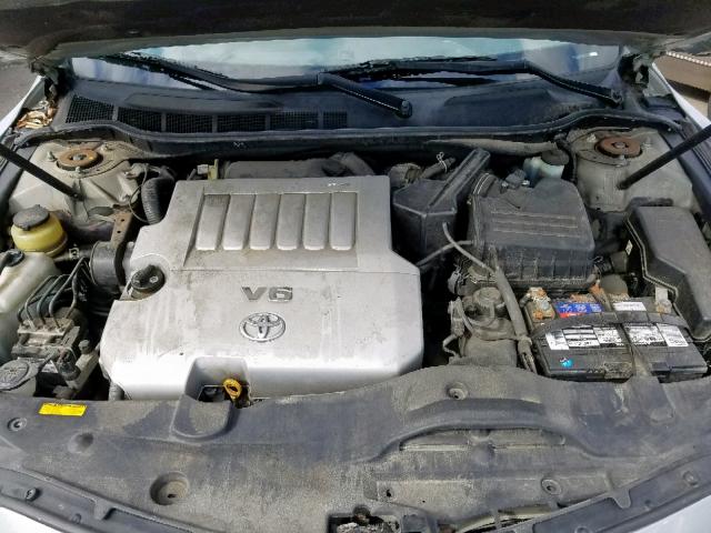 4T1BK46K37U021118 - 2007 TOYOTA CAMRY LE SILVER photo 7