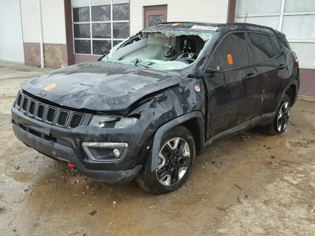 3C4NJDDB8HT632006 - 2017 JEEP COMPASS TR BLACK photo 2