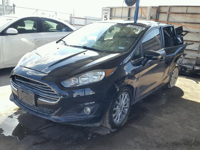 3FADP4BJ4EM133011 - 2014 FORD FIESTA SE BLACK photo 2