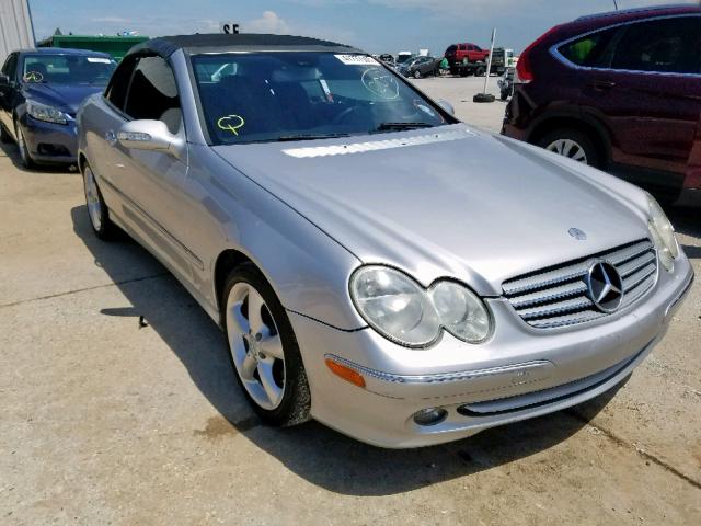 WDBTK65GX5T041417 - 2005 MERCEDES-BENZ CLK 320 SILVER photo 1