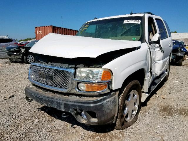 1GKEK63U33J321566 - 2003 GMC YUKON DENA WHITE photo 2