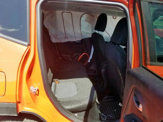 ZACCJBAB6JPH70348 - 2018 JEEP RENEGADE S Narıncı foto 6