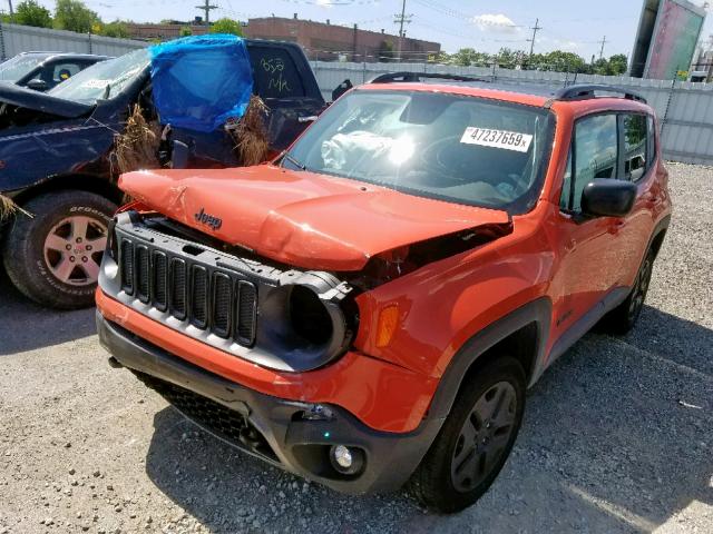 ZACCJBAB6JPH70348 - 2018 JEEP RENEGADE S Narıncı foto 9