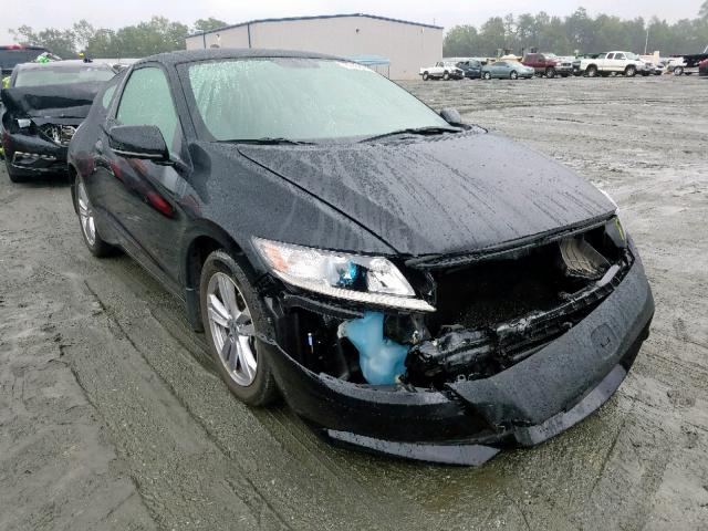 JHMZF1C44BS011471 - 2011 HONDA CR-Z BLACK photo 1