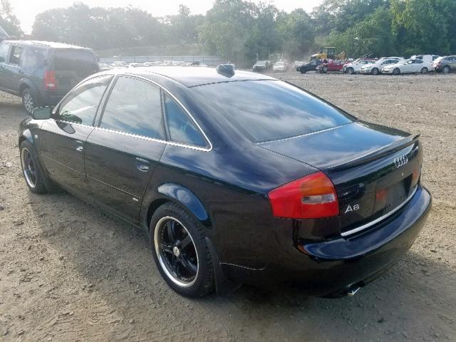 WAUCD64B84N060694 - 2004 AUDI A6 S-LINE BLACK photo 3