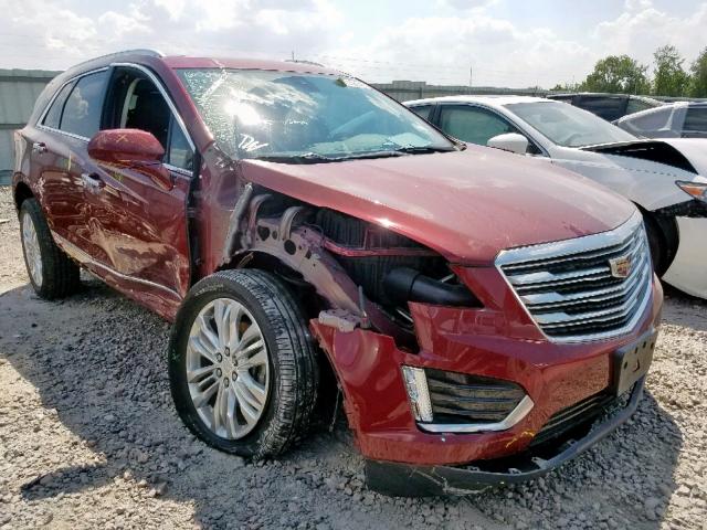 1GYKNERS3JZ190332 - 2018 CADILLAC XT5 PREMIU RED photo 1