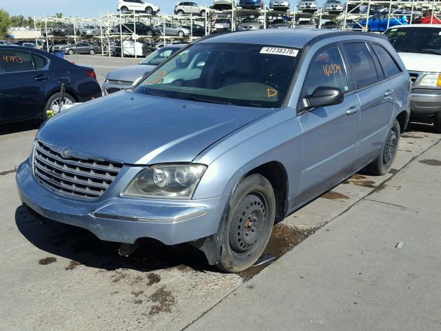 2C8GM68425R669928 - 2005 CHRYSLER PACIFICA T BLUE photo 2