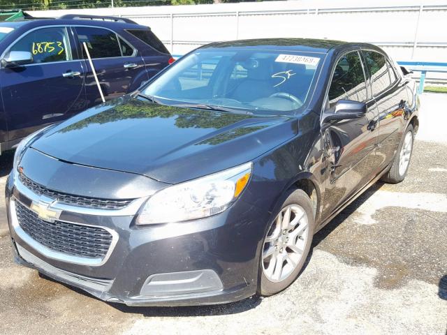 1G11C5SL6FF246744 - 2015 CHEVROLET MALIBU 1LT BLACK photo 2