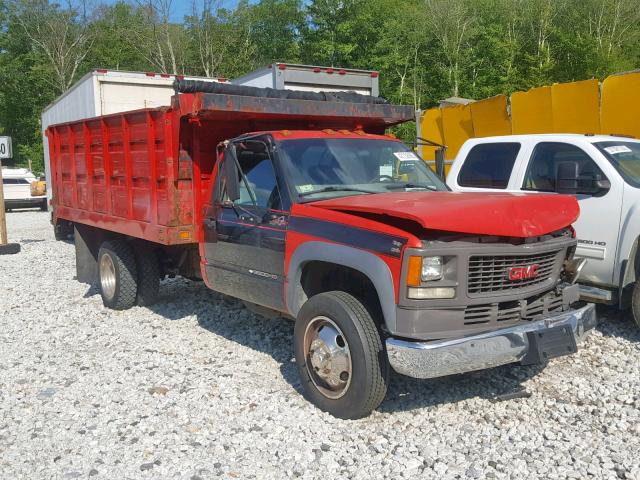 1GDKC34J7YF414661 - 2000 GMC SIERRA C35 RED photo 1