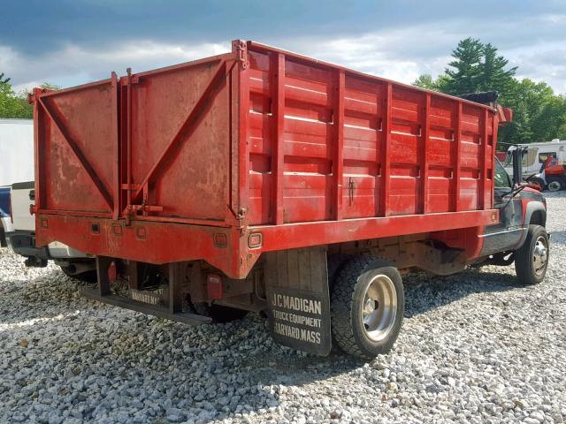 1GDKC34J7YF414661 - 2000 GMC SIERRA C35 RED photo 4