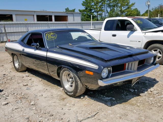 BH23G3B484486 - 1973 PLYMOUTH BARRACUDA BLACK photo 1