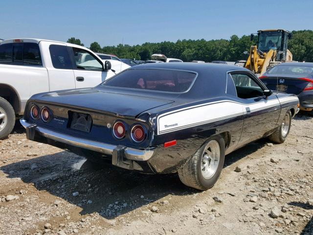 BH23G3B484486 - 1973 PLYMOUTH BARRACUDA BLACK photo 4