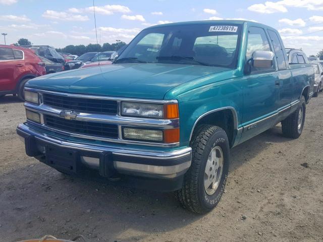 1GCEK19K8RE314103 - 1994 CHEVROLET GMT-400 K1 GREEN photo 2