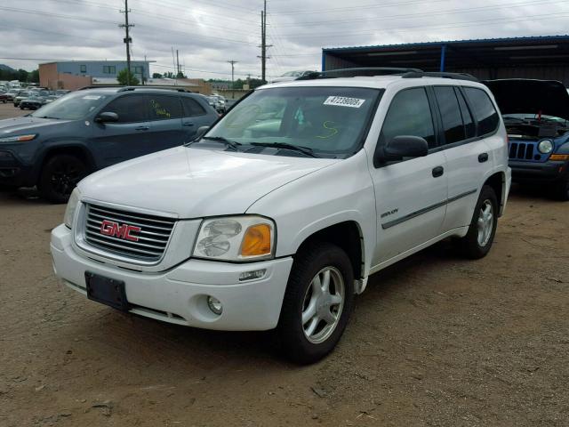 1GKDT13S662150272 - 2006 GMC ENVOY WHITE photo 2