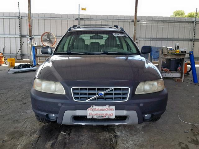 YV1SZ592351180358 - 2005 VOLVO XC70 CHARCOAL photo 9