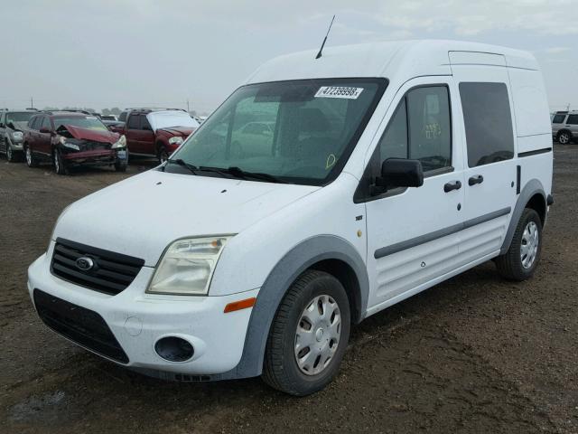 NM0LS6BN0AT020233 - 2010 FORD TRANSIT CO WHITE photo 2