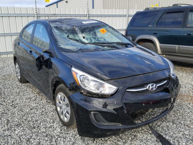 KMHCT4AE2GU949408 - 2016 HYUNDAI ACCENT SE BLACK photo 1