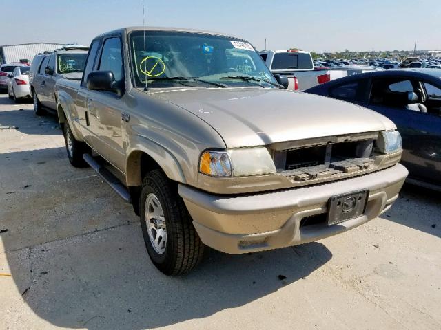 4F4YR16U12TM21128 - 2002 MAZDA B3000 CAB GOLD photo 1