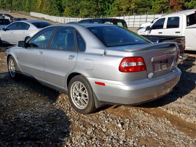 YV1VS27524F051915 - 2004 VOLVO S40 1.9T SILVER photo 3