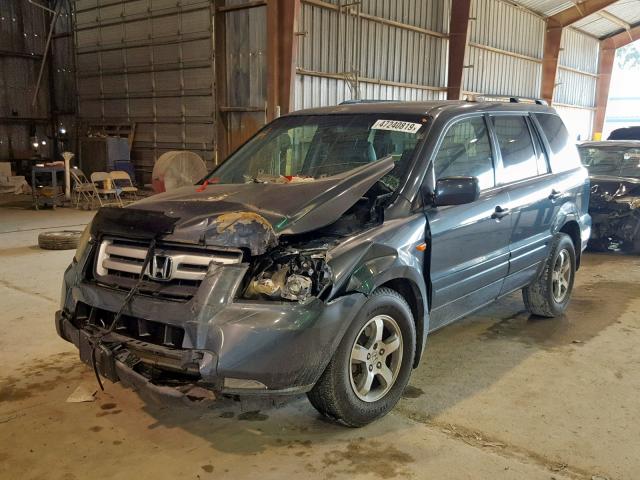 5FNYF185X6B026820 - 2006 HONDA PILOT EX GRAY photo 2