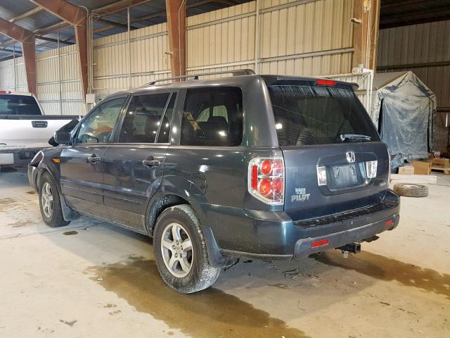 5FNYF185X6B026820 - 2006 HONDA PILOT EX GRAY photo 3