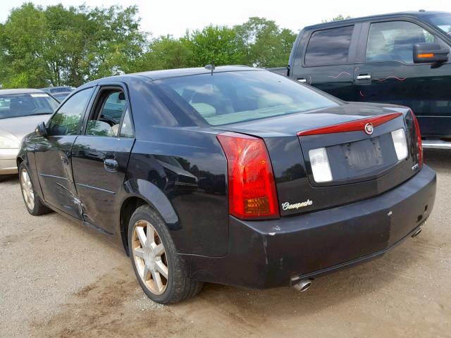 1G6DP567550111782 - 2005 CADILLAC CTS HI FEA BLACK photo 3