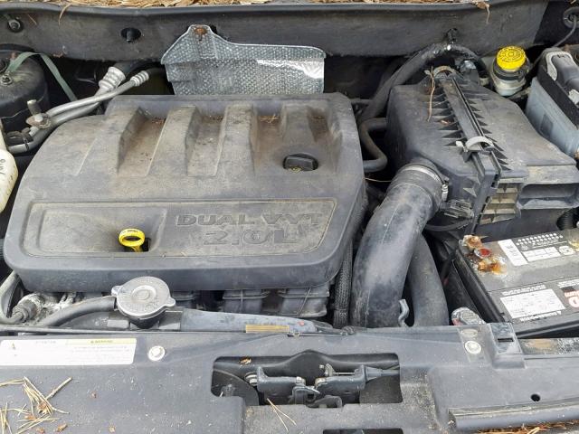 1B3HB28B67D104978 - 2007 DODGE CALIBER BLACK photo 7