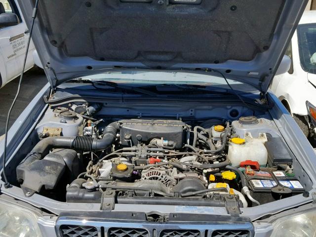 JF1SF65672H712586 - 2002 SUBARU FORESTER S 银色 照片 7
