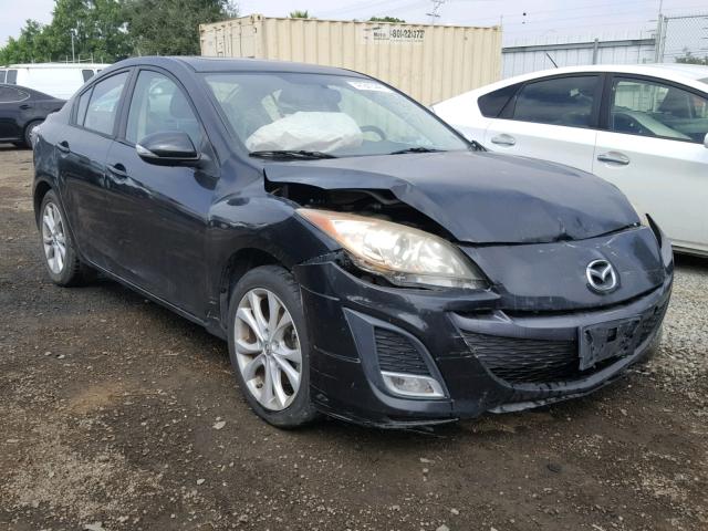 JM1BL1S69A1138445 - 2010 MAZDA 3 S BLACK photo 1