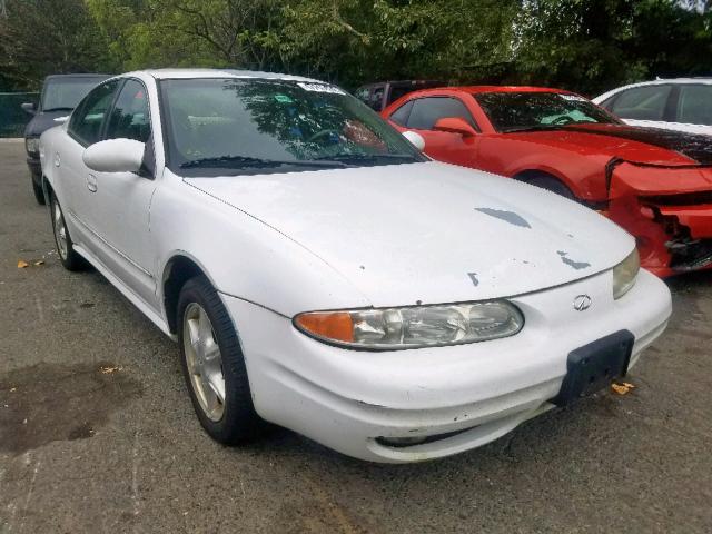 1G3NL52E11C273743 - 2001 OLDSMOBILE ALERO GL WHITE photo 1