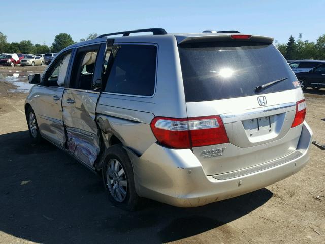 5FNRL38886B088557 - 2006 HONDA ODYSSEY TO SILVER photo 3