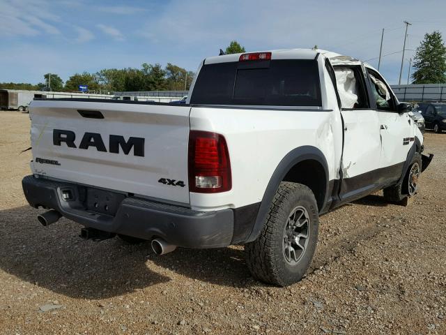 1C6RR7YT7FS736541 - 2015 RAM 1500 REBEL WHITE photo 4