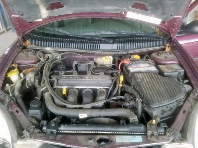 1P3ES46C6YD553684 - 2000 PLYMOUTH NEON BASE 紫色 照片 7