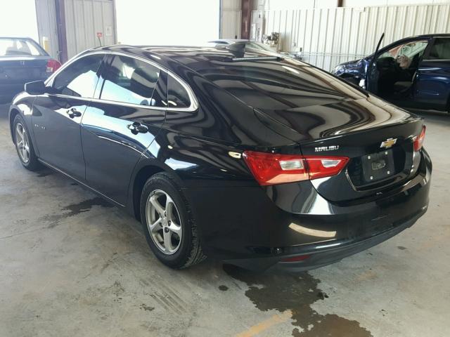 1G1ZB5ST3GF259555 - 2016 CHEVROLET MALIBU LS 黑色 照片 3