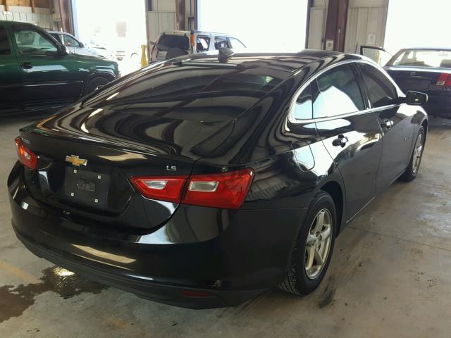 1G1ZB5ST3GF259555 - 2016 CHEVROLET MALIBU LS 黑色 照片 4