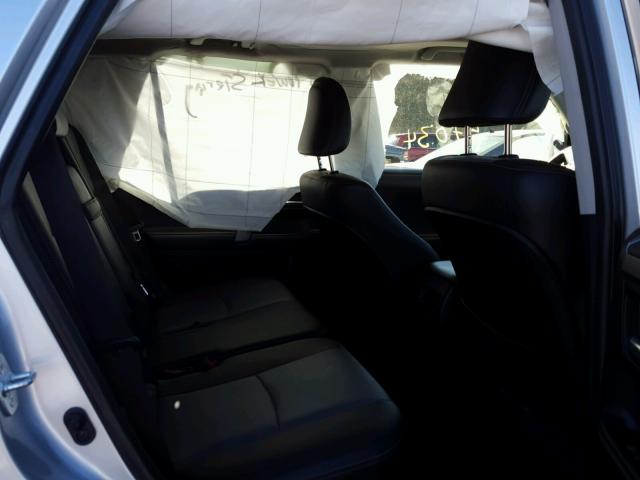 JTEBU5JR7G5320836 - 2016 TOYOTA 4RUNNER SR SILVER photo 6