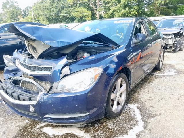 1G1ZC5E00CF236890 - 2012 CHEVROLET MALIBU 1LT BLUE photo 2