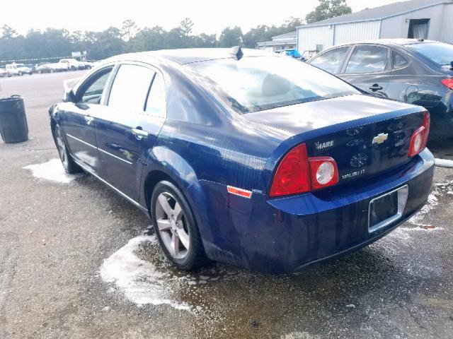 1G1ZC5E00CF236890 - 2012 CHEVROLET MALIBU 1LT BLUE photo 3