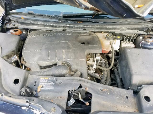 1G1ZC5E00CF236890 - 2012 CHEVROLET MALIBU 1LT BLUE photo 7