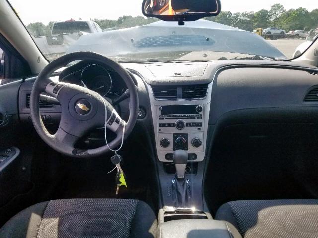 1G1ZC5E00CF236890 - 2012 CHEVROLET MALIBU 1LT BLUE photo 9