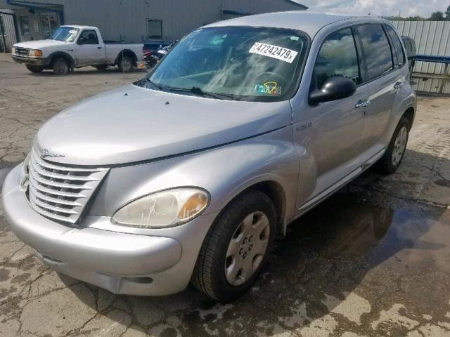 3C4FY58B75T607481 - 2005 CHRYSLER PT CRUISER SILVER photo 2